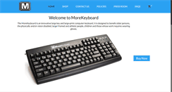 Desktop Screenshot of morekeyboard.com