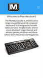 Mobile Screenshot of morekeyboard.com